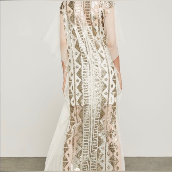 BCBG Sequin Caftan dress - Picture 3 of 6